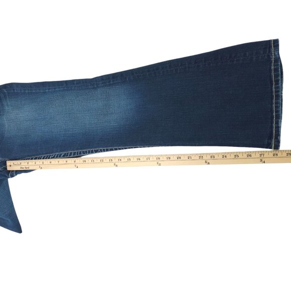 BKE Buckle Drew Boot Cut Jeans Womens Size 28 READ Distressed Mid Rise Denim - Picture 5 of 16